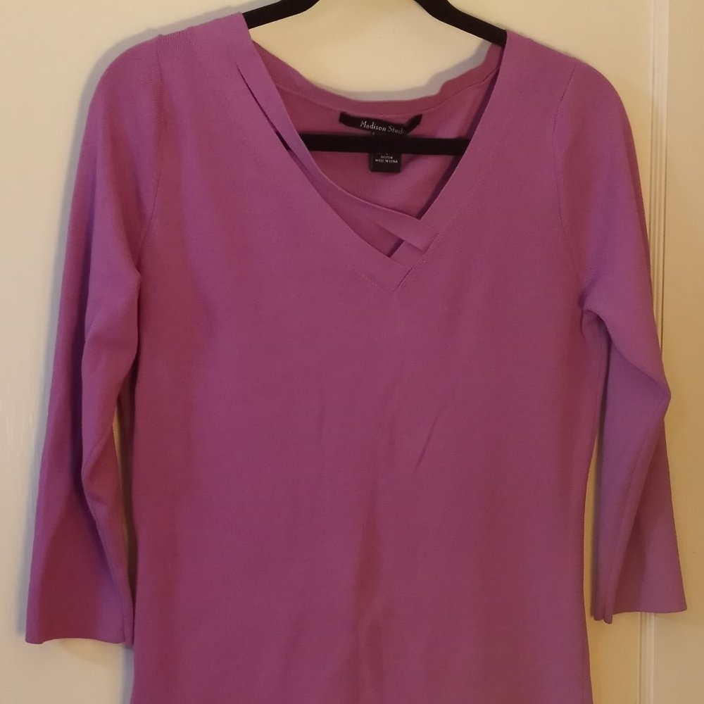 Madison Studio Purple Woman's Top size L